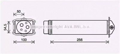 AVA QUALITY COOLING ai4413 -  Интеркулер